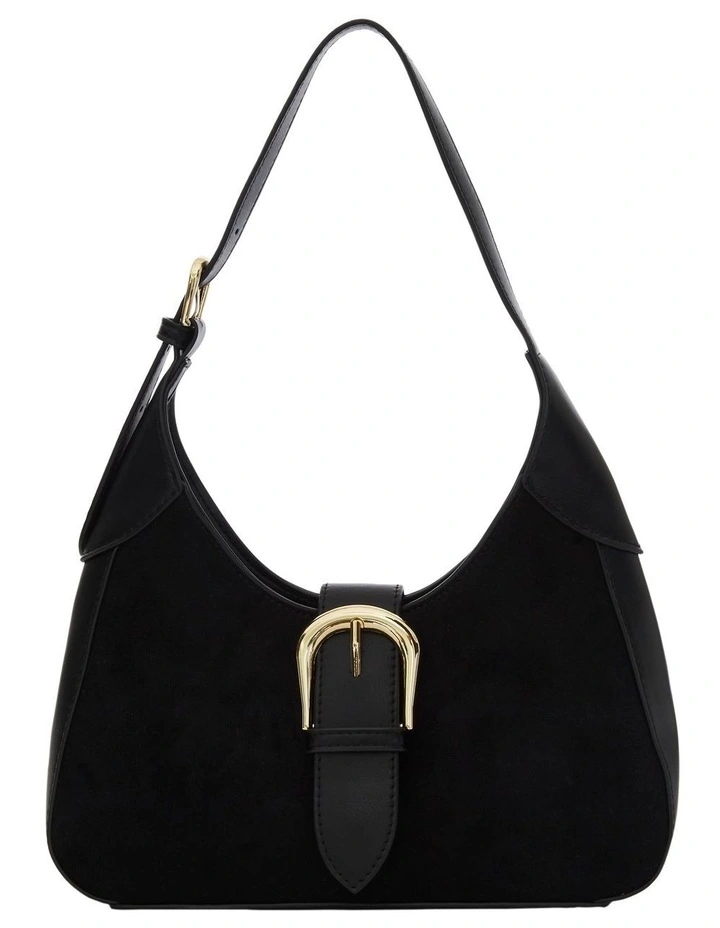 Egypt Shoulder Bag in Black Micro/Black image 1