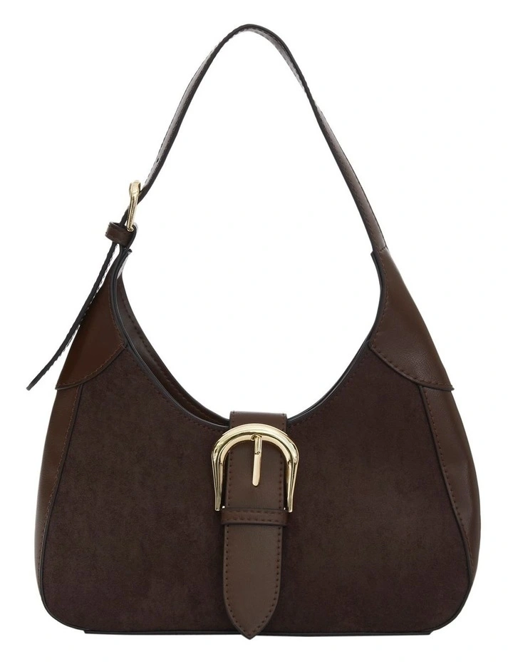Egypt Shoulder Bag in Chocolate Micro/Chocolate image 1