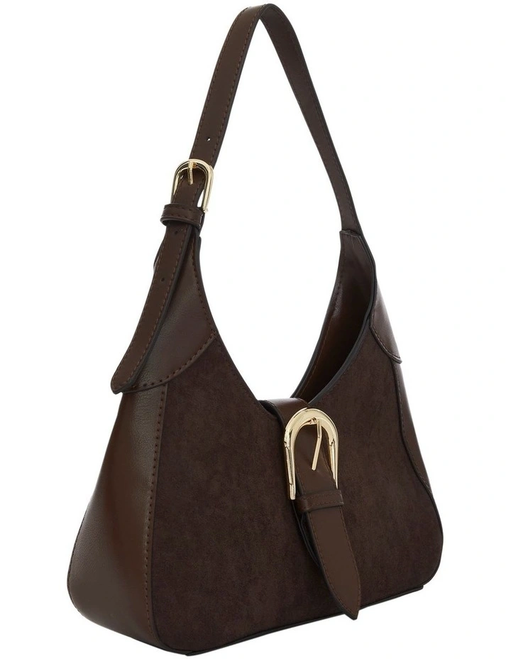 Egypt Shoulder Bag in Chocolate Micro/Chocolate image 2