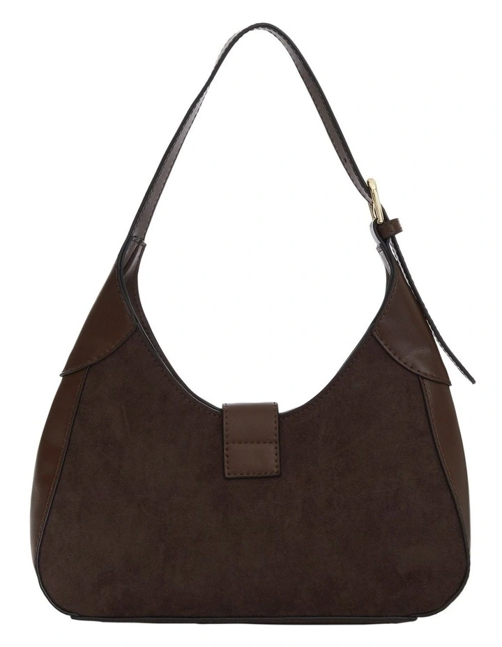 Egypt Shoulder Bag in Chocolate Micro/Chocolate image 4