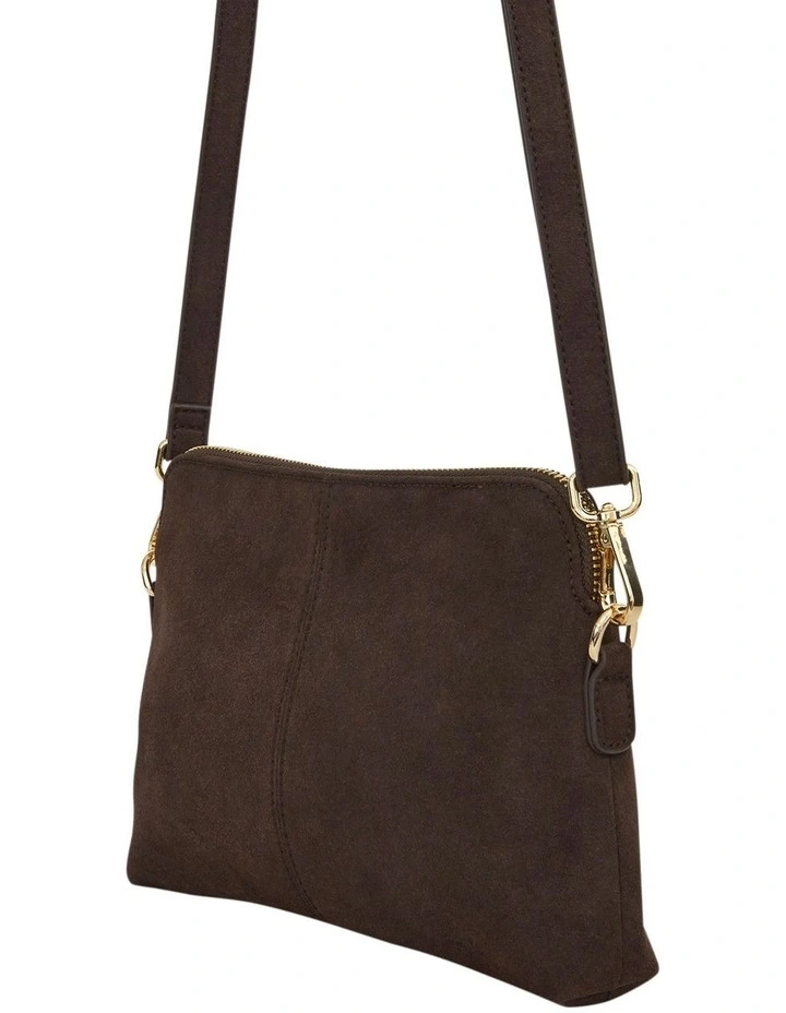 Asha Cross Body Bag in Chocolate Micro image 2