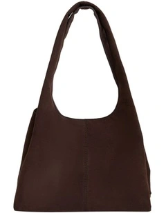Diana Hobo Bag in Chocolate Micro