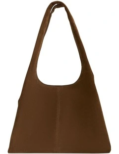 Diana Hobo Bag in Tan Micro
