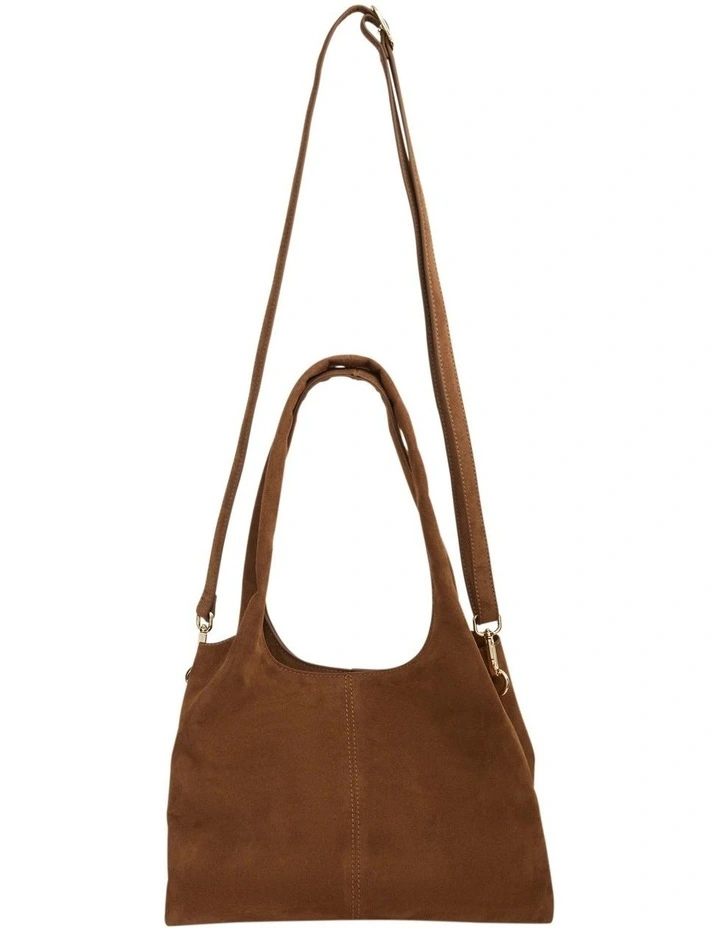 Diana Hobo Bag in Tan Micro image 1