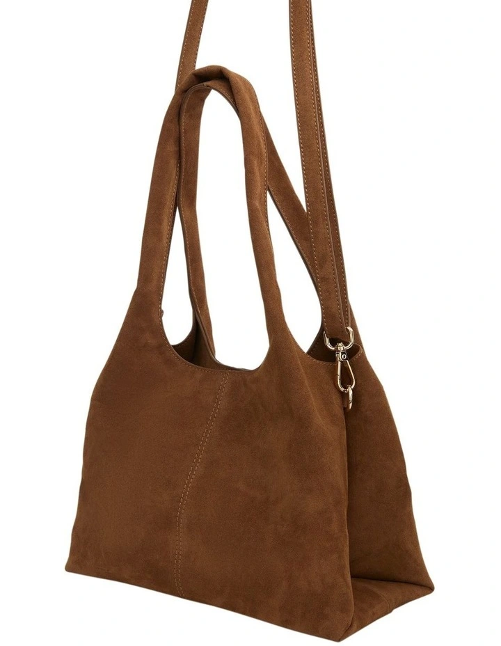 Diana Hobo Bag in Tan Micro image 2