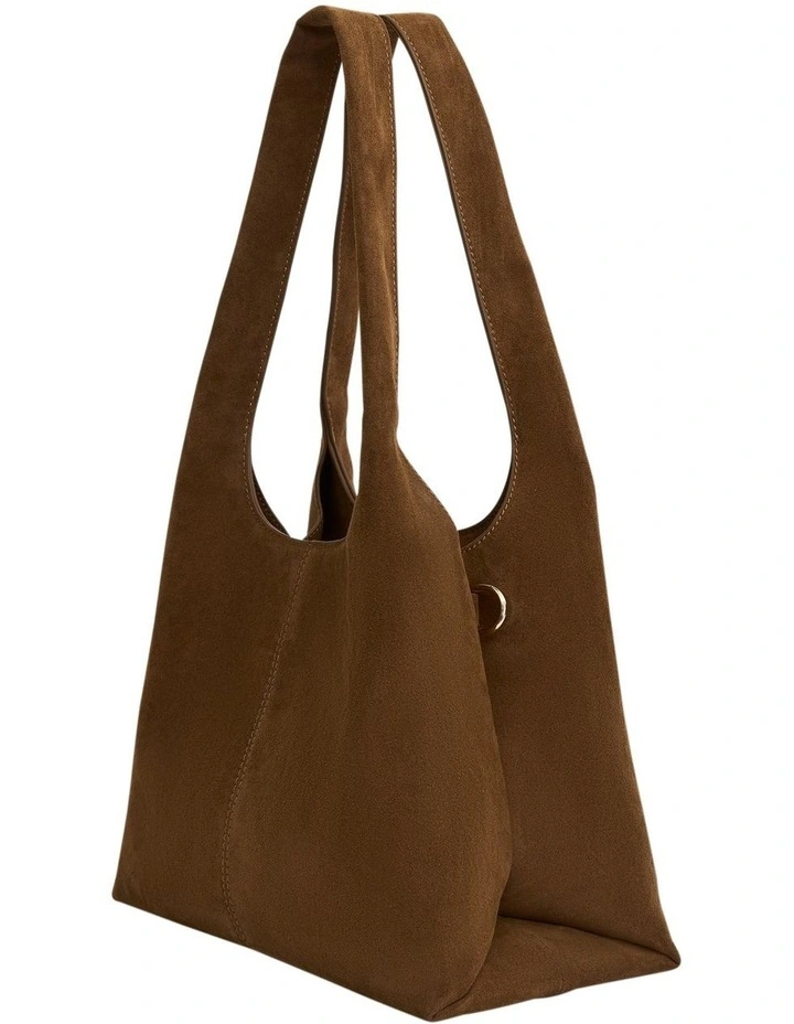 Diana Hobo Bag in Tan Micro image 3