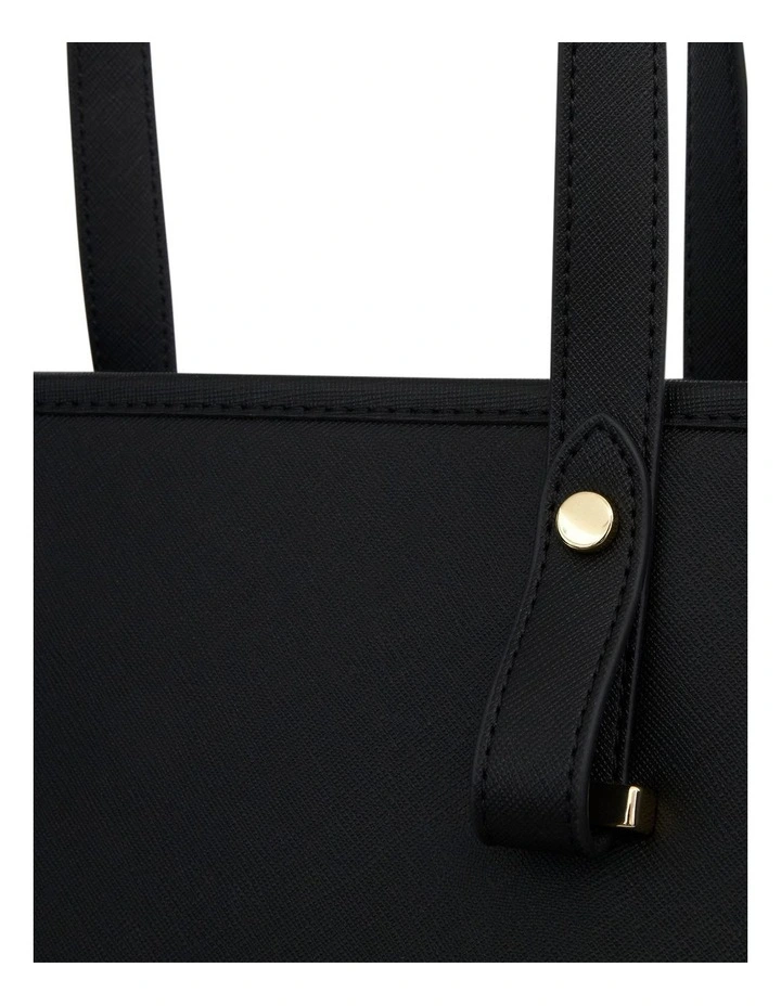 H-Vectra Tote Bag in Black image 3