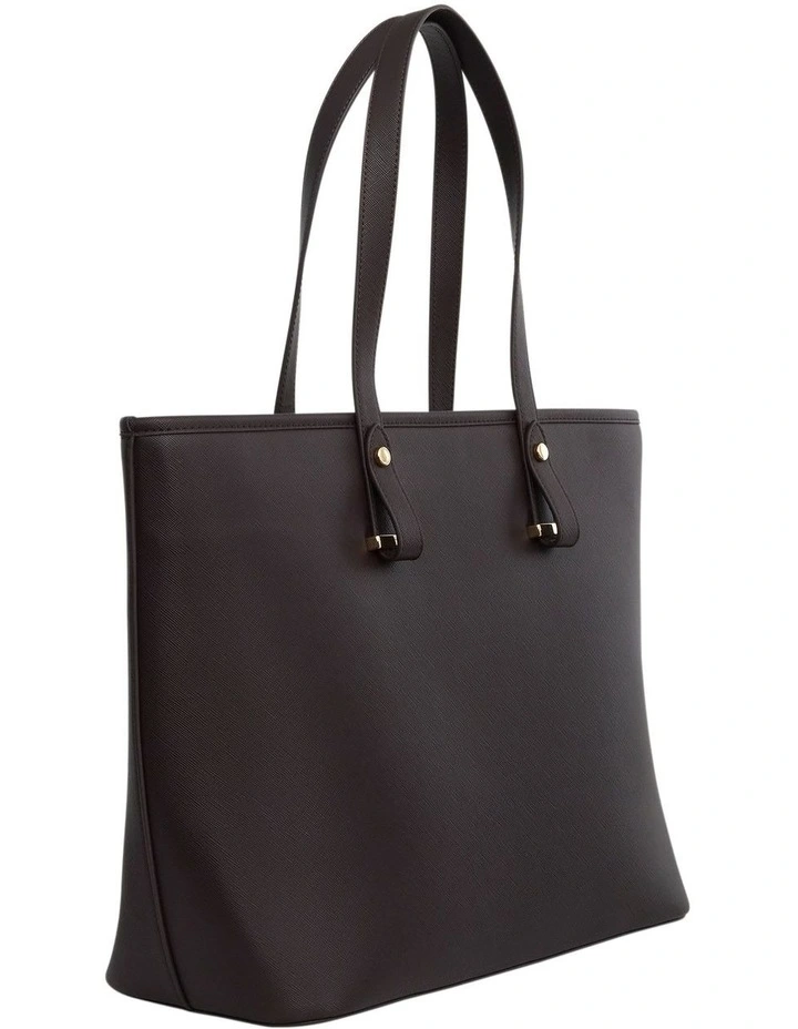 H-Vectra Tote Bags in Chocolate image 2