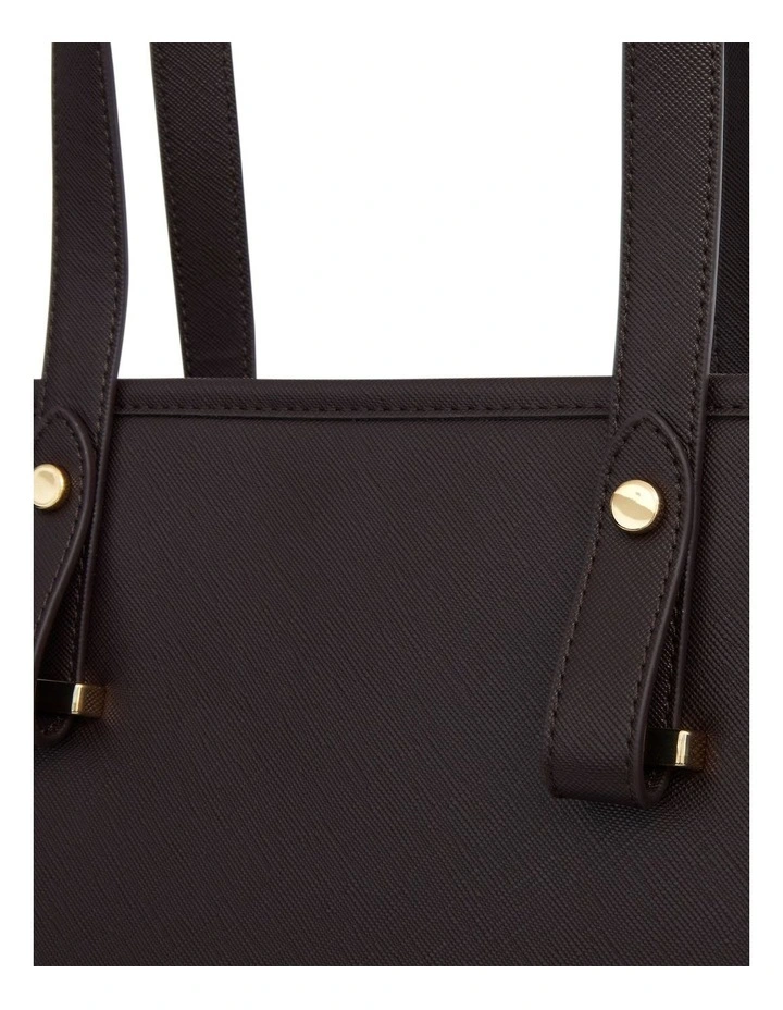 H-Vectra Tote Bags in Chocolate image 3