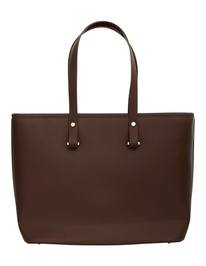 H-Vectra Tote Bags in Tan image 1