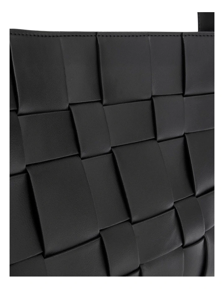 Divine Bag in Black Weave image 3