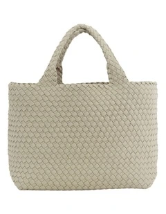 Delight Tote Bag in Taupe Weave