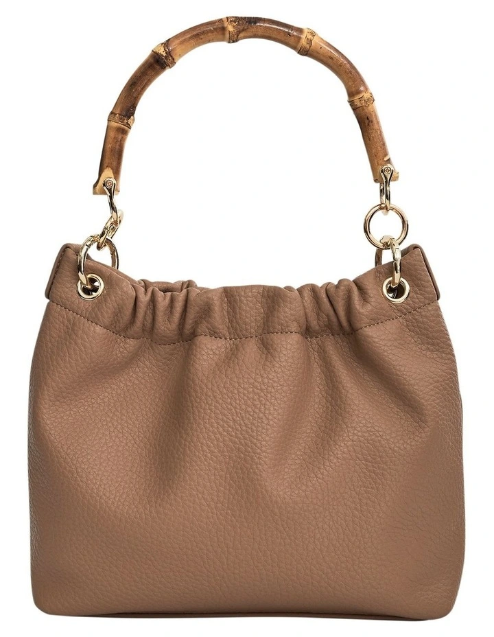 Leona Shoulder Bag in Nude Pebble image 1