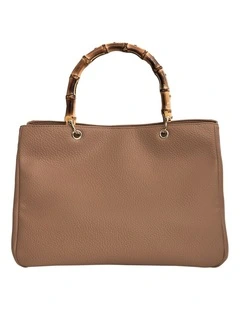 Libby Tote Bag in Nude Pebble