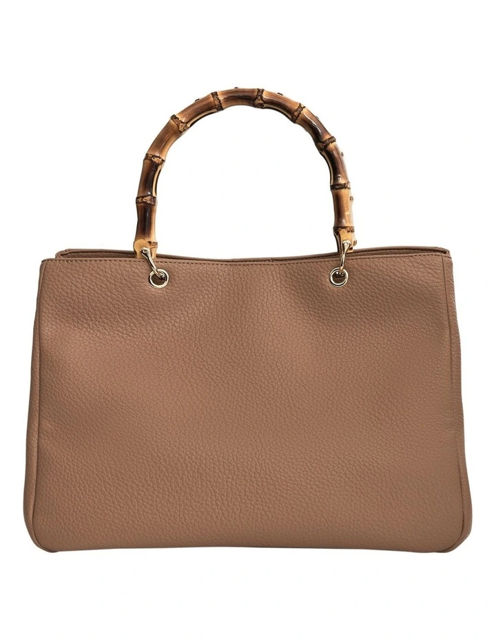 Libby Tote Bag in Nude Pebble image 1