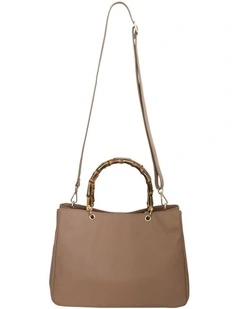 Libby Tote Bag in Nude Pebble
