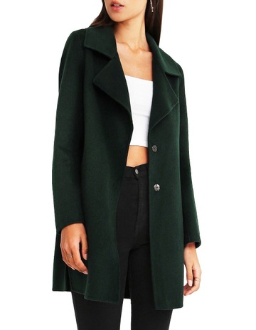 Her lip to ♡ Bruxelles Wool Brend Coat HER LIP TO Bruxelles Wool-Blend Coat gray 1234207063 | eBay