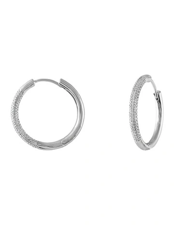 Zahar Christa Earrings in Silver