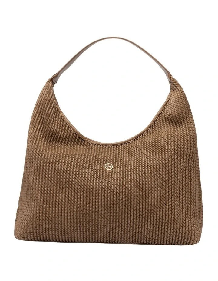 Serena Soft Shoulder Bag in Hazelnut image 1