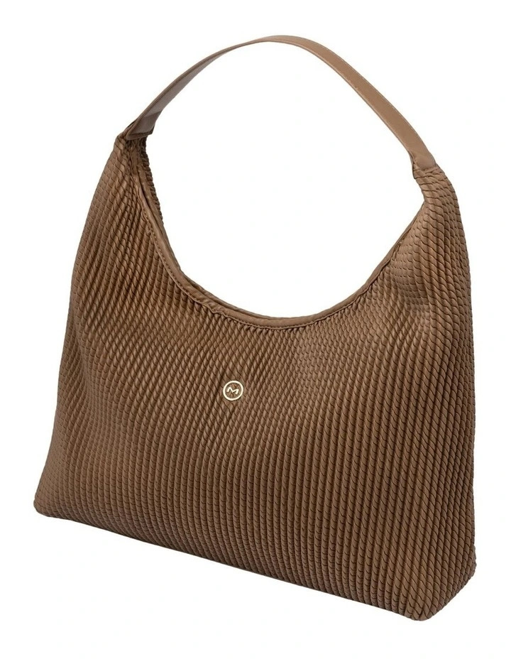 Serena Soft Shoulder Bag in Hazelnut image 2