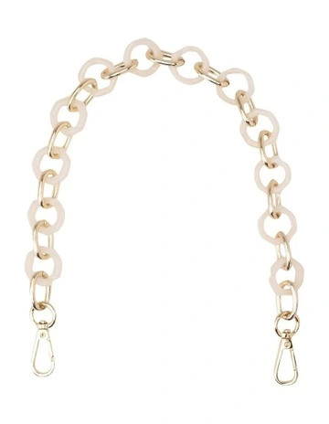 Hexagon Marble Chain in Clear