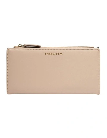 Classic Arya Wallet in Beige