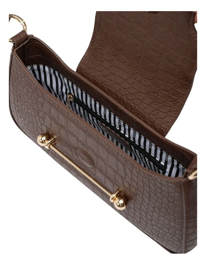 Alexis Crossbody Bag in Brown image 3