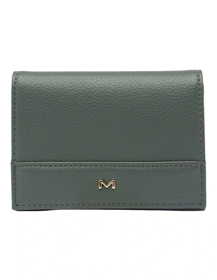 Josephine Small Wallet in Sage image 1