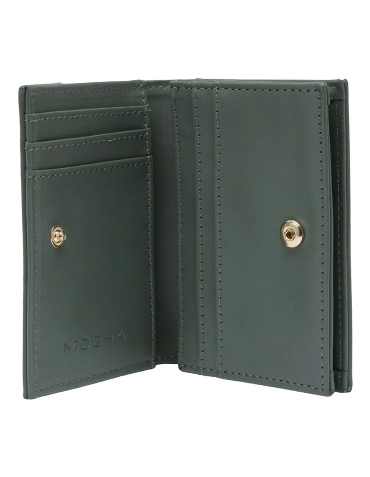 Josephine Small Wallet in Sage image 2
