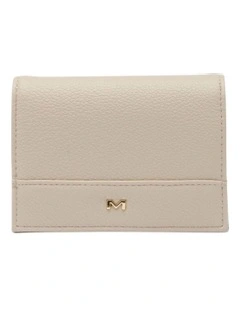 Josephine Small Wallet in Beige