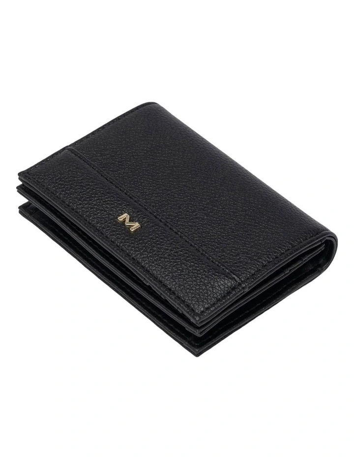 Josephine Small Wallet in Black image 3