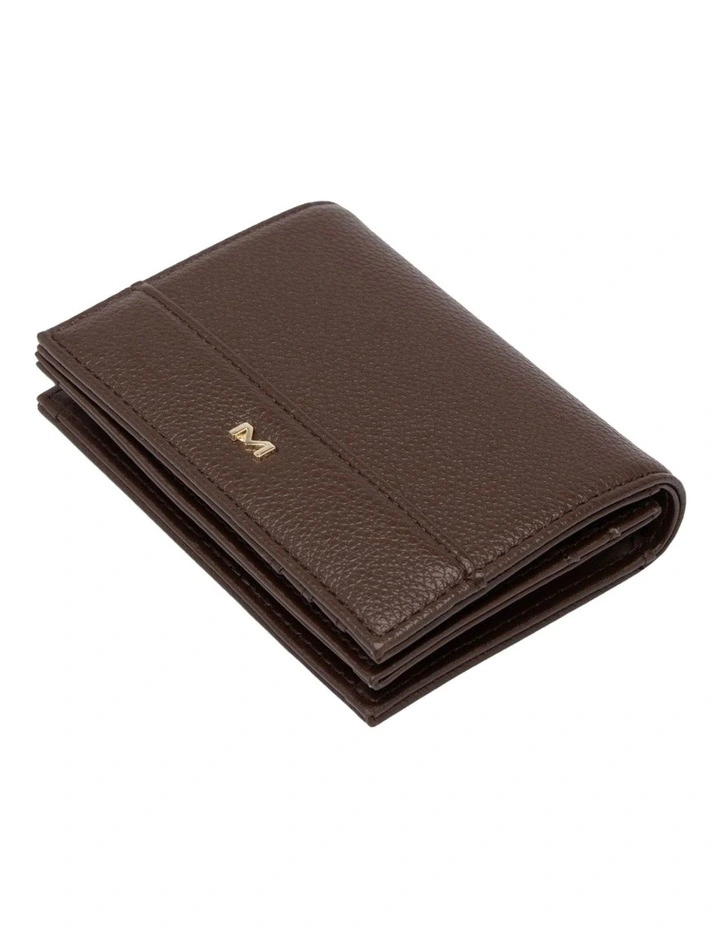 Josephine Small Wallet in Brown image 3