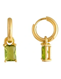 Zahar Tiana Earrings in Green