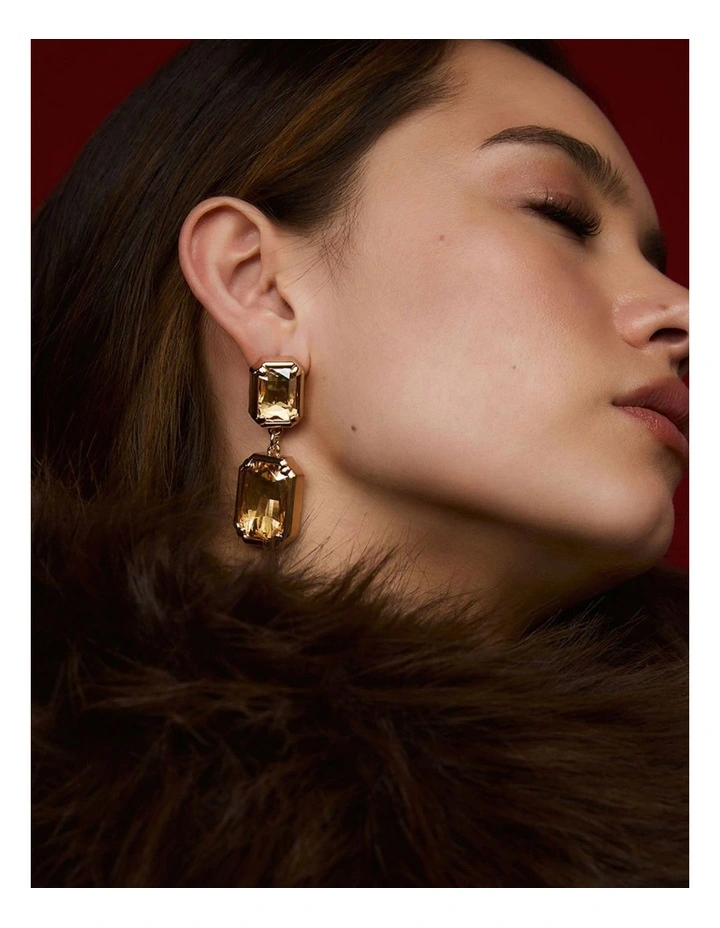 Zahar Florian Earrings in Champagne image 2