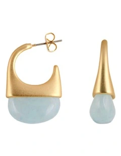 Zahar Poppy Earrings in Blue