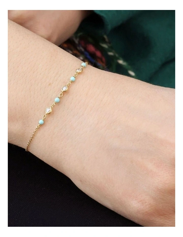 Gregio Simply Me Adjustable Bracelet in Gold image 2