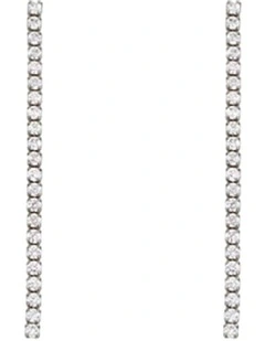 Zahar Lily Earrings in Silver