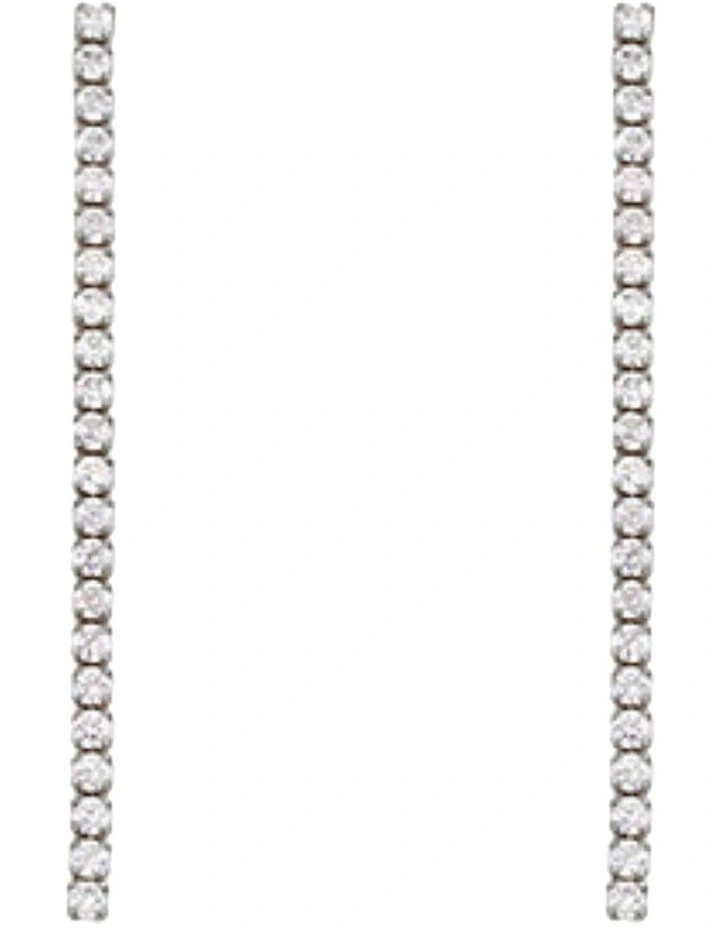 Zahar Lily Earrings in Silver image 1