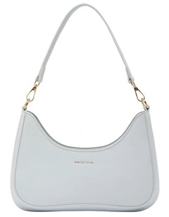 Mocha Daisy Wavy Shoulder Bag - Mint
