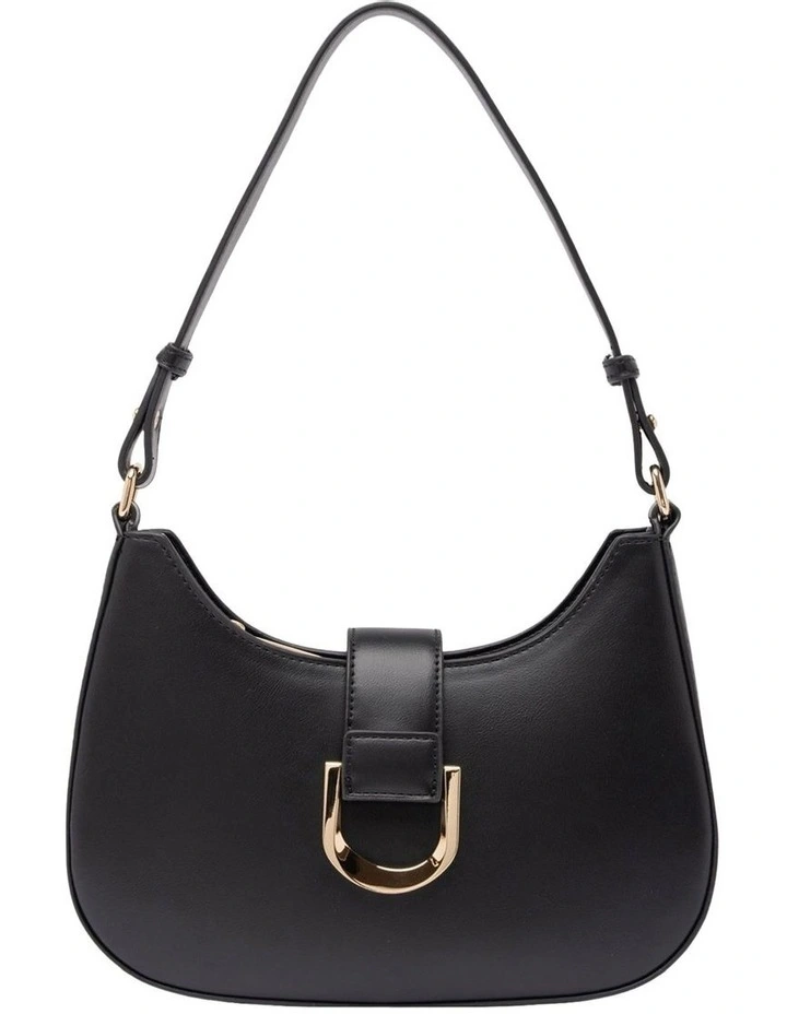 Mocha Charlotte Shoulder Bag - Black image 1