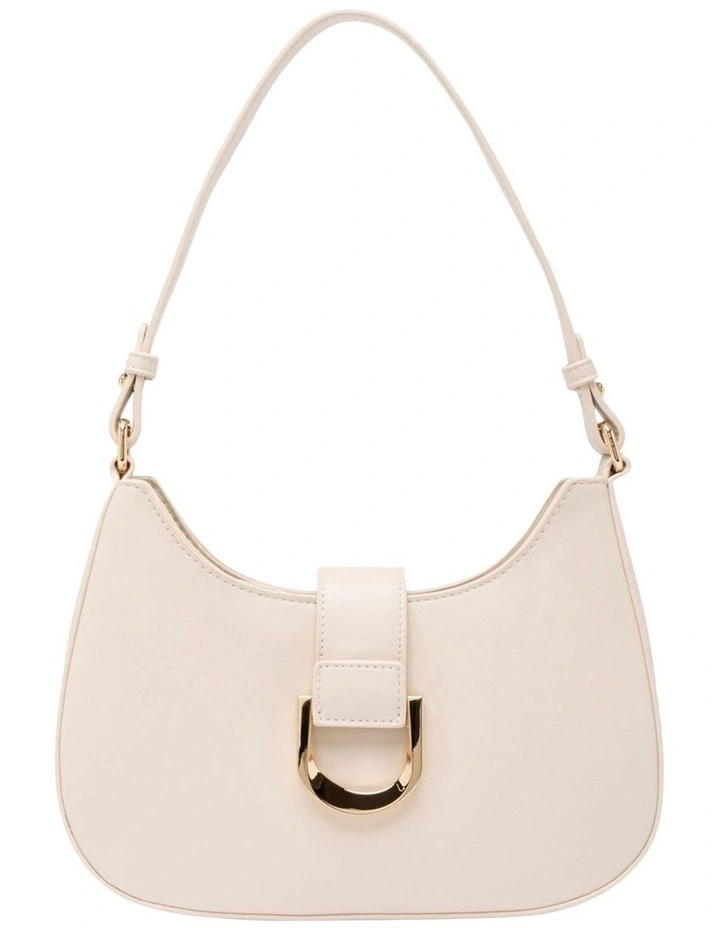 Mocha Charlotte Shoulder Bag - Cream image 1