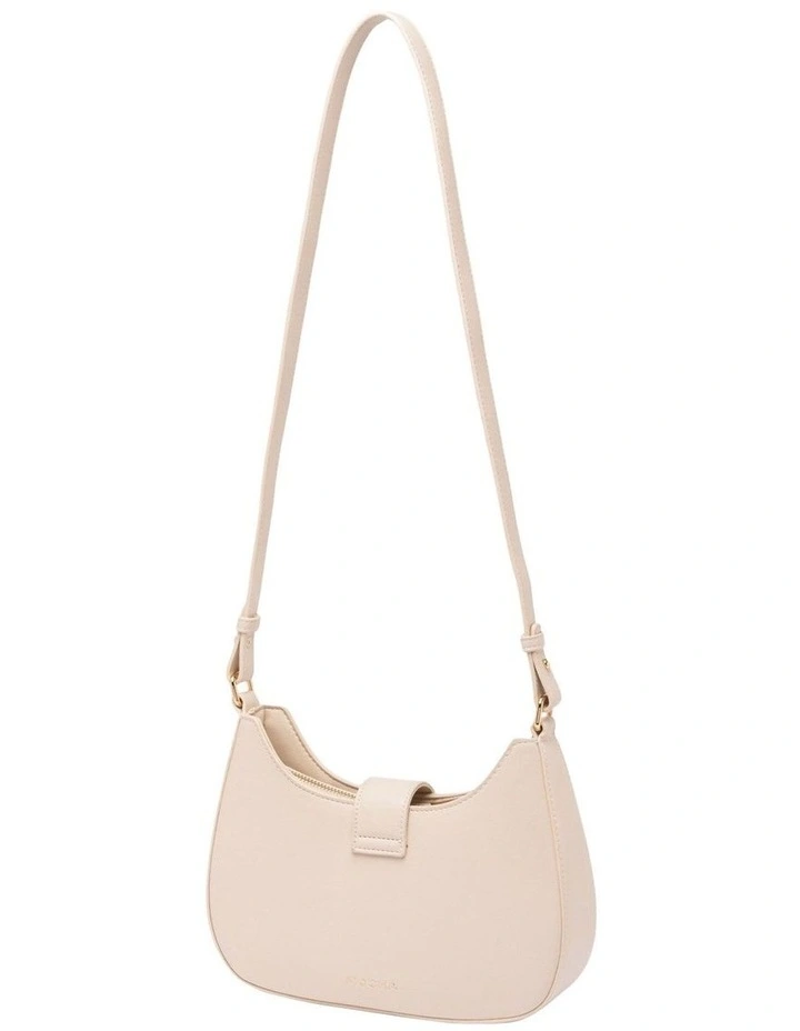 Mocha Charlotte Shoulder Bag - Cream image 2
