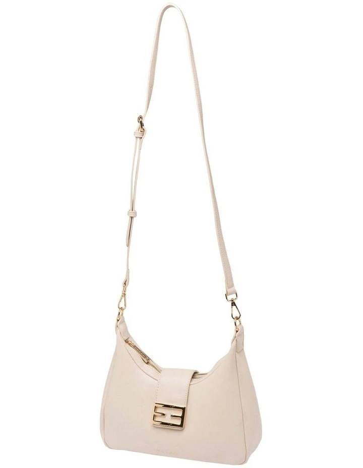 Mocha Effie Shoulder Bag - Cream image 2
