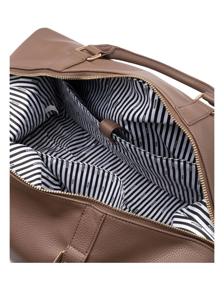 Mocha Alexandria Classic Duffle Bag - Mousse image 3