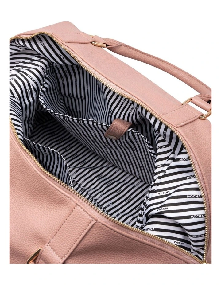 Mocha Alexandria Classic Duffle Bag - Dusty image 3