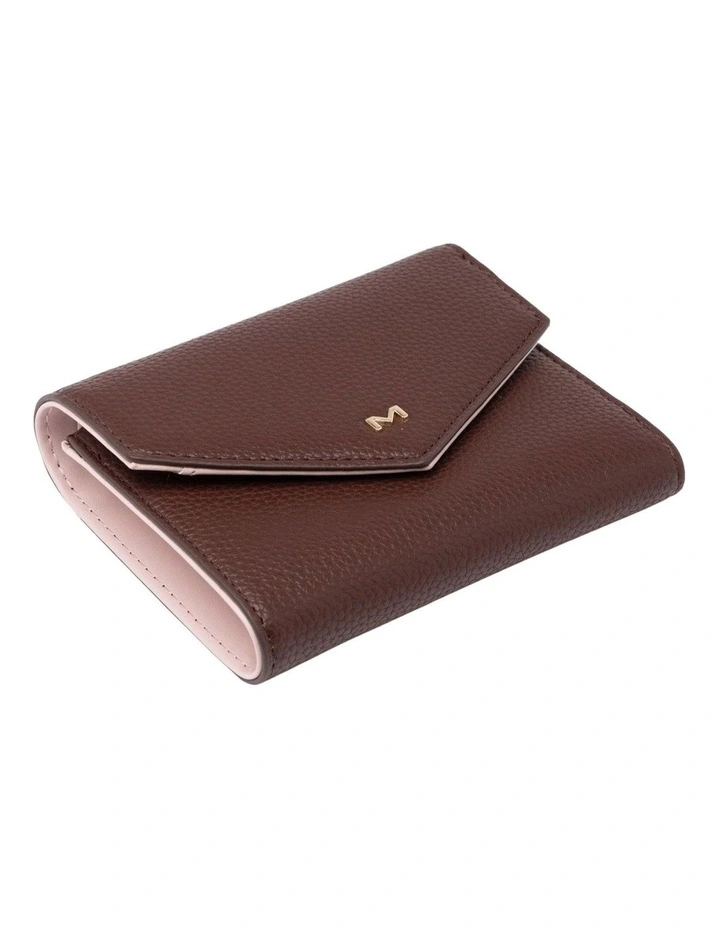 Mocha Rylee Two Tone Wallet - Choc/Lilac image 3