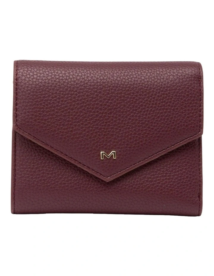 Mocha Rylee Two Tone Wallet - Burgundy/Cream image 1