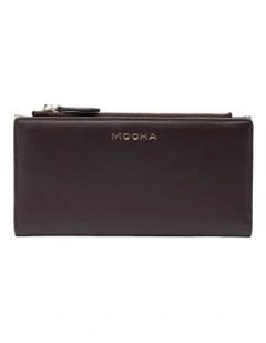 Mocha Classic Arya Wallet - Choc/Olive