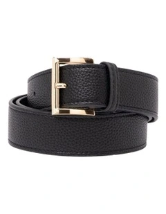 Mocha Renae Belt - Black