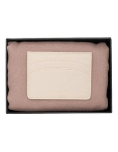 Timeless Lightweight Scarf And Donnette Cardholder in Multi